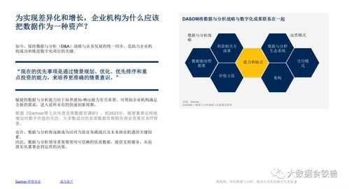 利用数据与分析,推动企业数字化发展的路线图